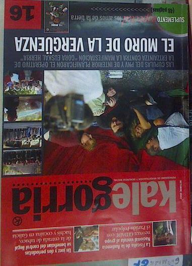 KALEGORRIA LOTE Revista Periodismo de investigación y denuncia social del nº 11 al 16 | 156179 | VVAA