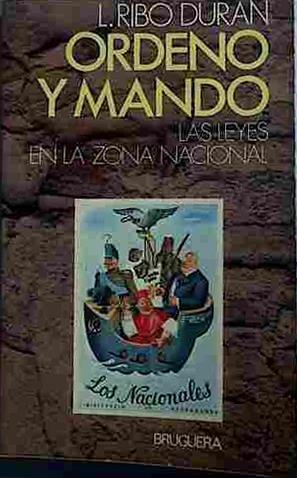 Ordeno Y Mando Las Leyes En La Zona Nacional | 40250 | Ribo Durán, L