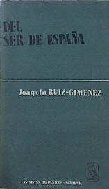 Del Ser De España | 57098 | Ruiz Gimenez Joaquín