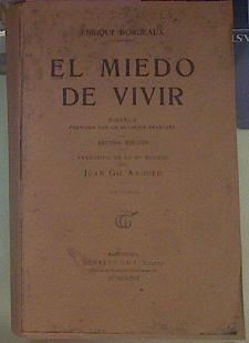 El Miedo De Vivir | 12355 | Bordeaux E