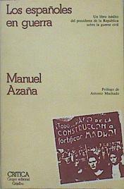 Los Españoles En Guerra | 61888 | Azaña Manuel