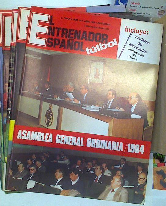 El Entrenador Español del Nº 2 al Nº 41 (40 revistas) | 129737 | Comité Nacional de Entrenadores de Fútbol