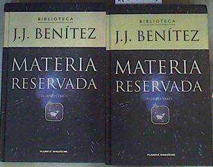 Materia reservada. 2 Tomos | 104259 | Benítez, J. J.