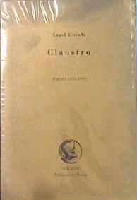 Claustro Poesía 1970 - 1990 | 138426 | Guinda, Ángel