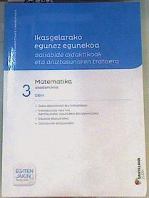 Día a día matematika akademikoa 3 DBH | 164377 | VVAA