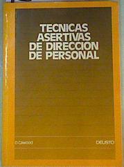 Técnicas Asertivas de Dirección de Personal | 160038 | Cawood, Diana