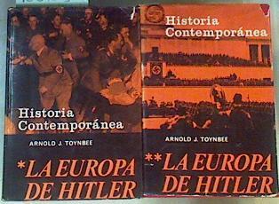 La Europa de Hitler 2 tomos ( obra completa ) | 165108 | Toynbee, Arnold J