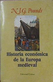 Historia Económica De La Europa Medieval | 51938 | Pounds, N J G