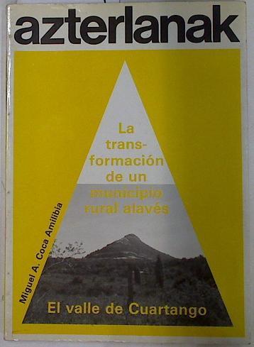 Transformación de un municipio rural alavés: Valle de Cuartango | 132939 | Coca Amilibia, Miguel A.