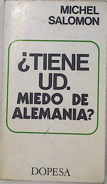 Tiene Usted Miedo De Alemania | 130975 | Michel Salomon