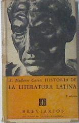 Historia de la liiteratura latina | 119582 | Agustin Miralles Carlo