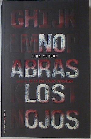 No abras los ojos | 84767 | Verdon, John