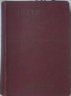 Manuel De L'ingénieur Métalurgiste (Manual Del Ingeniero Metalurgico ) | 64329 | Hütte