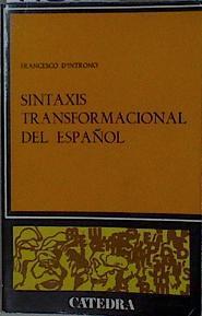 Sintaxis transformacional del español | 148513 | D' Introno, Francesco