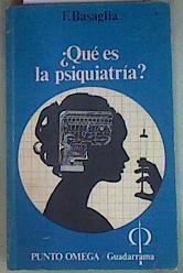 Qué es psiquiatría? | 156901 | Basaglia, Franco