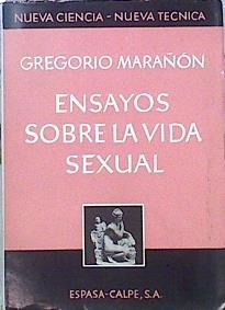 Ensayos Sobre La Vida Sexual. | 45234 | Marañón, Gregorio