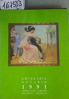 Anuario 1991 Urtekaria Estudios - Cronicas. Asterlanak - Albistak | 161553 | Museo de Bellas Artes de Bilbao