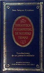 Las Ensoñaciones Del Paseante Solitario | 16934 | Rousseau Jean Jacque