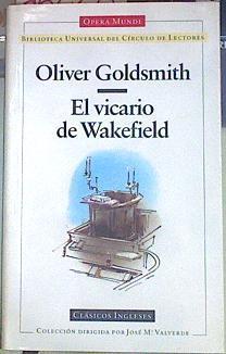 El vicario de Wakefield | 86828 | Goldsmith, Oliver