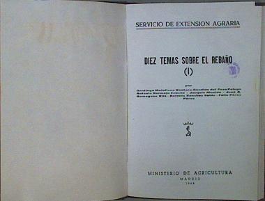 Diez Temas Sobre El Rebaño (I) | 60399 | Vv.Aa