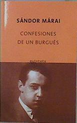 Confesiones de un burgués | 153152 | Márai, Sándor