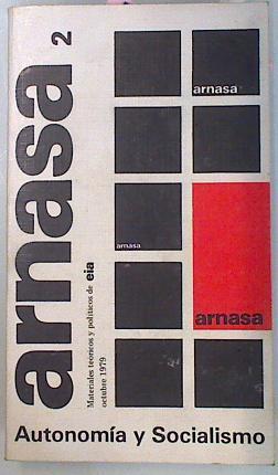 Arnasa Nº 2 Autonomia y socialismo | 58939 | Mario, Onaindia