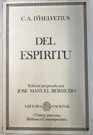 Del espíritu | 74424 | Helvetius, Claude Adrien