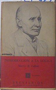 Introduccion a la logica | 122481 | MorrisR. Cohen