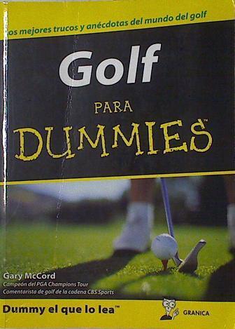 Golf para dummies | 126067 | McCord, Gary