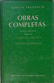 Obras completas de Aurelio Prudencio | 148532 | Prudencio Clemente, Aurelio/Versión española de Alfonso Ortega