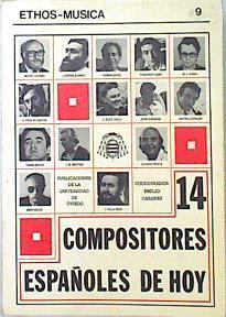 Catorce 14 compositores españoles de hoy | 136833 | Coordinador, Emilio Casares