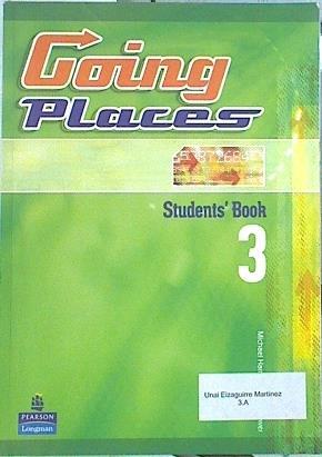 Going places, 3 ESO Student Book | 142512 | Harris, Michael/Mower, David