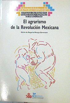 El Agrarismo En La Revolución Mexicana | 45815 | Menegus Bornemann Margarita Ed