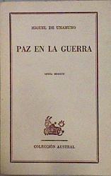 Paz en la guerra | 89530 | de Unamuno, Miguel