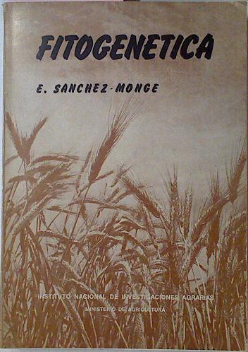 Fitogenetica Mejora De Plantas | 21861 | Sanchez Monge E