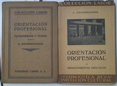 Orientación Profesional I Fundamentos y teoria. II Procedimientos Prácticos | 67446 | Chleusebairgue Alejandro