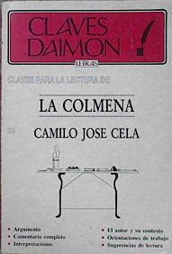 Claves para la lectura de La colmena de Camilo José Cela | 145293 | Gutiérrez Gutiérrez, Domingo