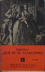 Que es el Clasicismo | 143873 | Peyre, Henry