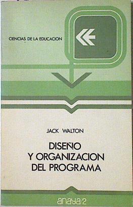 Diseño Y Organizacion Del Programa | 18708 | Walton Jack