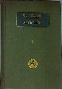 Artículos I De 1892 A 1895 | 52591 | Maragall, Juan