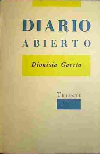 Diario Abierto | 40841 | García, Dionisia