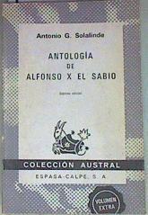 Antología de Alfonso X el Sabio | 157197 | Alfonso X, Rey de Castilla/Solalinde Antonio G