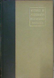 Métodos De Investigación En Ciencias Sociales | 63447 | Selltiz C/Jahoda M/Deutsch M C/Cook S.W: