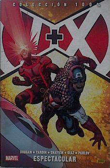 Colección 100 % Marvel 3 V + X Espectacular Capitan américa y Ciclope Juntos de nuevo | 148383 | Yardin, Duggan/Diaz, Chaykin/Parlov