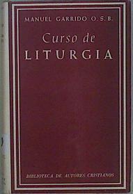 Curso de liturgia romana | 83050 | Garrido Bonaño, Manuel