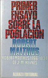 Primer Ensayo Sobre La Población | 51878 | Malthus, Robert