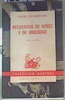 Recuerdos de niñez y de mocedad | 128170 | De Unamuno, Miguel