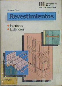 Revestimientos : Interiores Exteriores | 63716 | Cusa Juan De