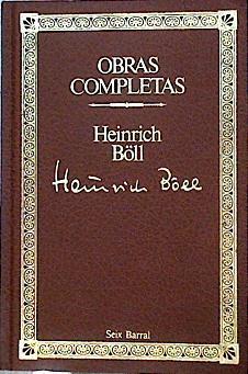 Heinrich Boll: Obras completas. (T. 4): El tren llegó puntual / ¿Dónde estabas Adán? | 143207 | Böll, Heinrich