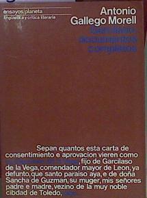 Garcilaso: Documentos Completos | 56816 | Gallego Morell Antonio